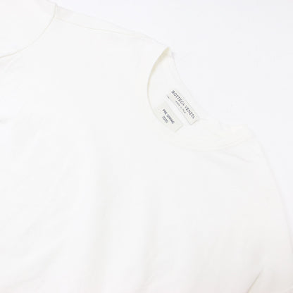 アシンメトリー クルーネック Tシャツ / 半袖 コットン プルオーバー カットソー イタリア製