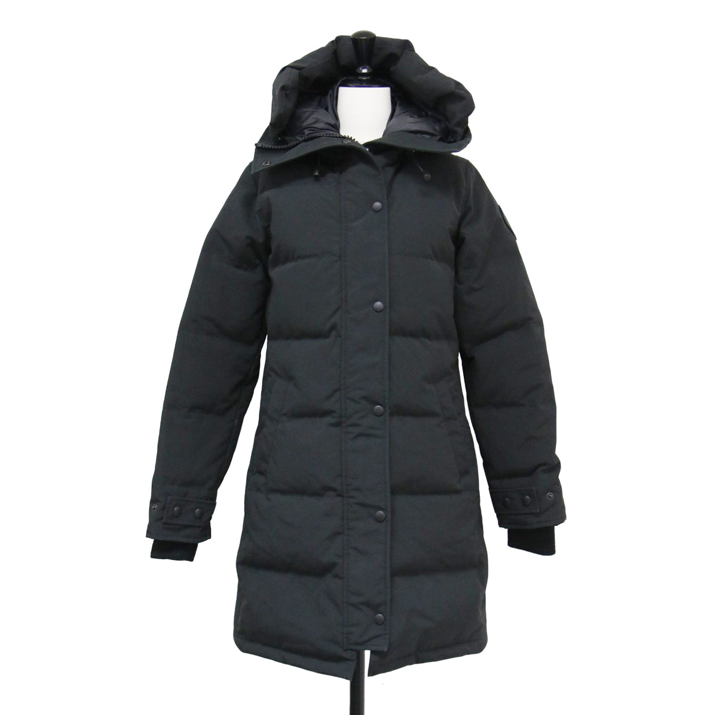 シェルバーン パーカー ブラックレーベル / SHELBURNE PARKA 3802LBT ダウン コート ロング フード付き Aライン