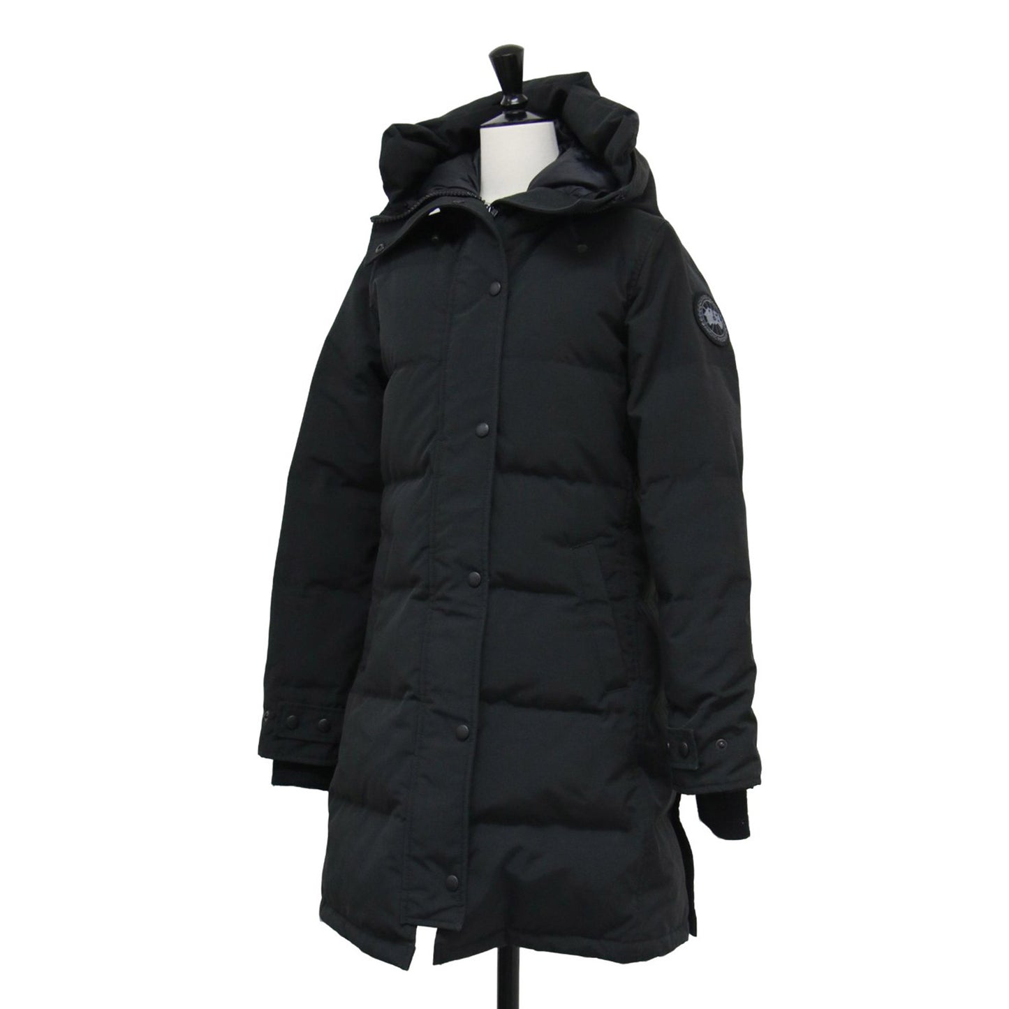 シェルバーン パーカー ブラックレーベル / SHELBURNE PARKA 3802LBT ダウン コート ロング フード付き Aライン