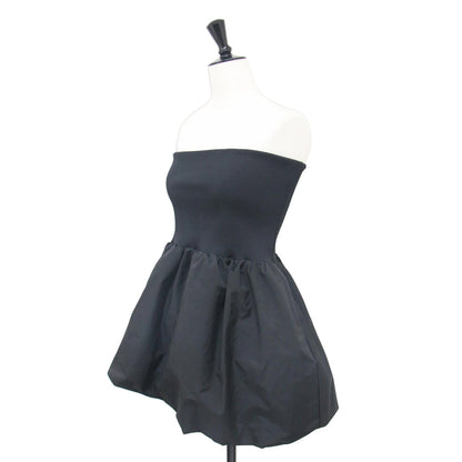 24秋冬 ナイロン シャーリング ミニ スカート / ベアトップ 2WAY バルーン NYLON SHIRRING MINI SKIRT TOP