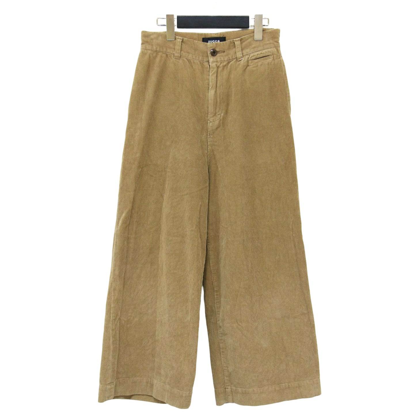 コーデュロイ ワイド パンツ / クロップド丈 ハイウエスト コットン