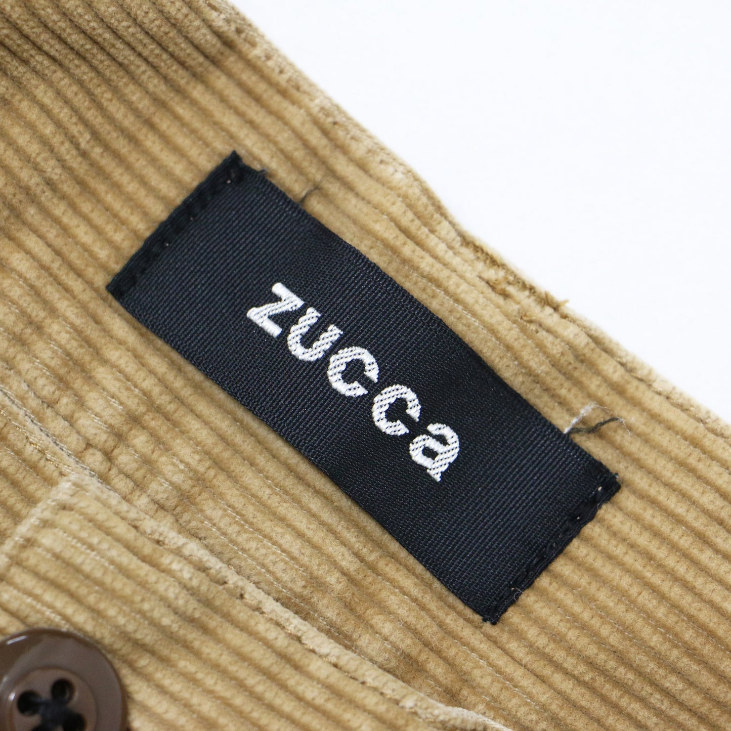 コーデュロイ ワイド パンツ / クロップド丈 ハイウエスト コットン