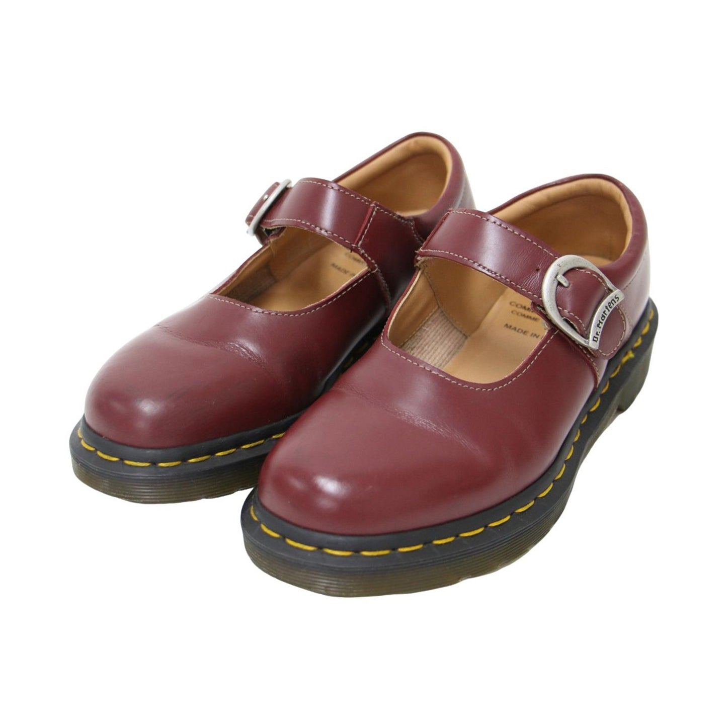 × Dr.Martens レザー メリージェーン シューズ / ストラップ ワンベルト コムコム