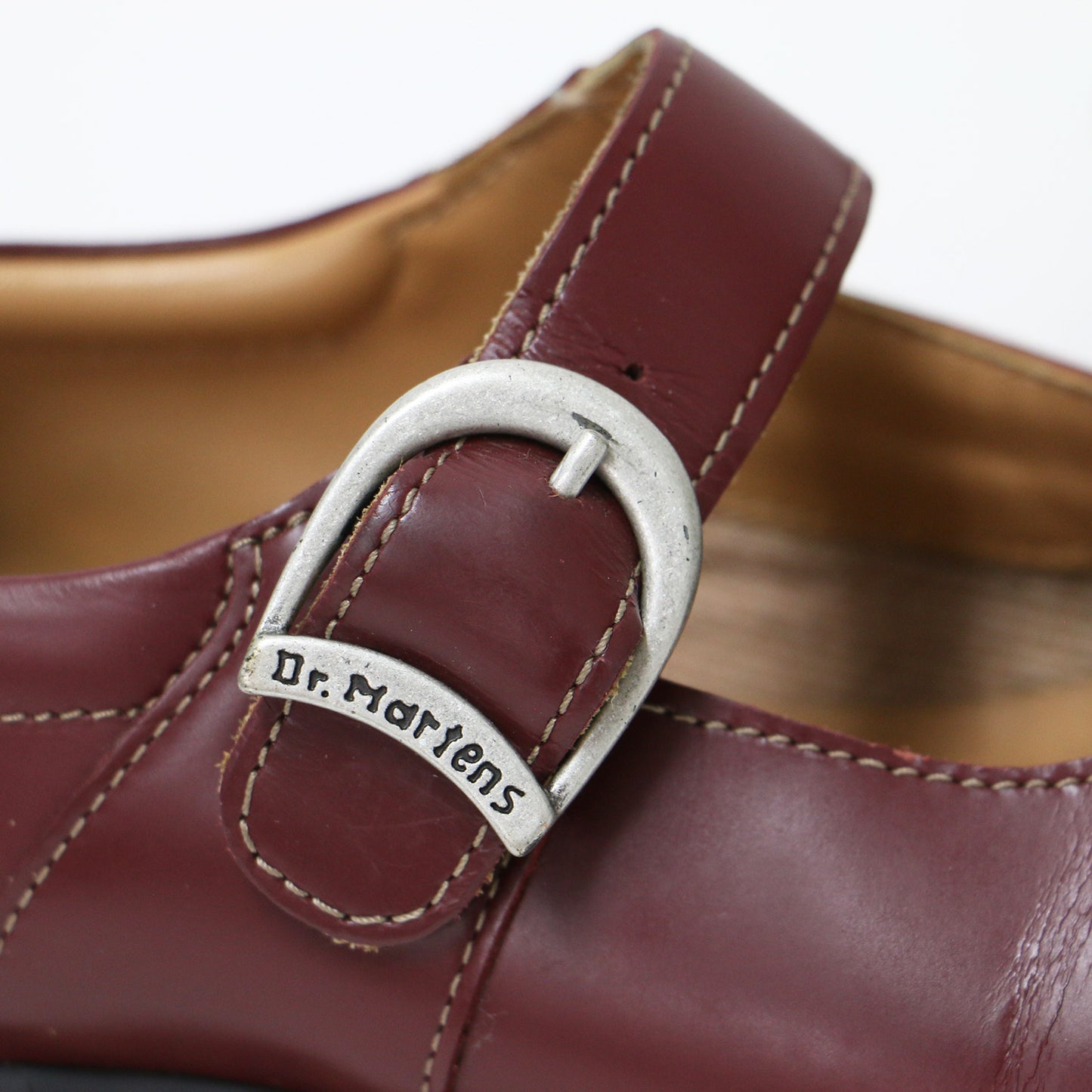 × Dr.Martens レザー メリージェーン シューズ / ストラップ ワンベルト コムコム