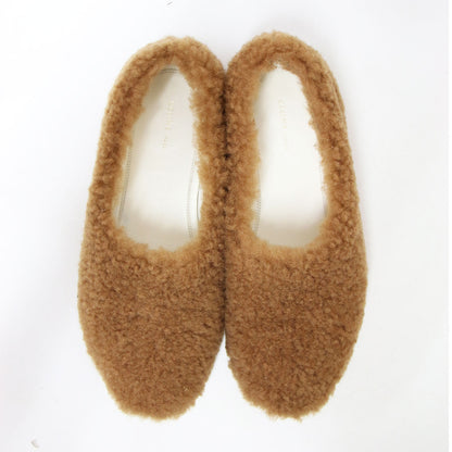 コージ― ムートン フラット シューズ / COSY SLIPPER スリッポン スリッパ ボア シープスキン フィービー期