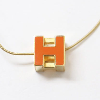 カージュドアッシュ ネックレス / Hロゴ キューブ チョーカー ペンダント