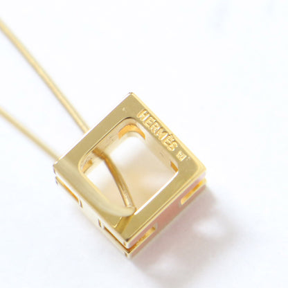 カージュドアッシュ ネックレス / Hロゴ キューブ チョーカー ペンダント