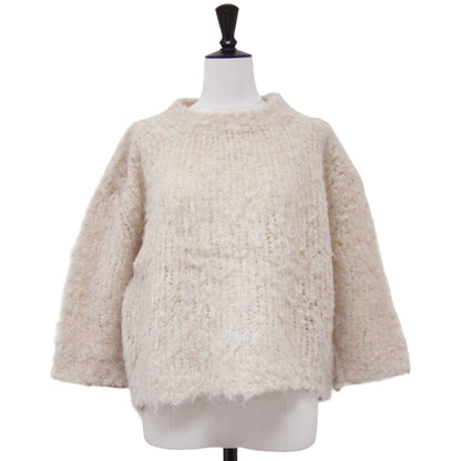 × Plage 別注 BOXY プルオーバー / ニット 七分袖 バルキー ローゲージ ウール