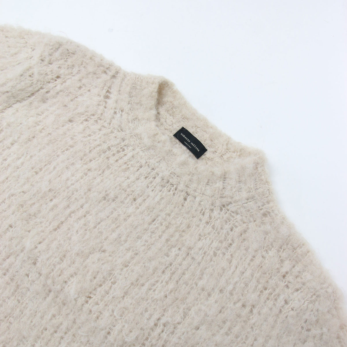 × Plage 別注 BOXY プルオーバー / ニット 七分袖 バルキー ローゲージ ウール