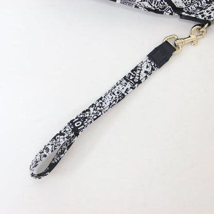 プラン ドゥ パリ トラベル ポーチ / 巾着型 ストラップ付 ロゴ ジャガード