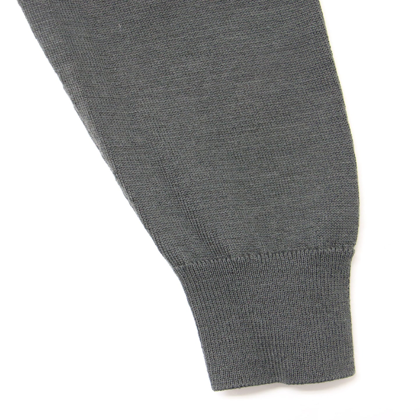 Primary NavyLabel Vネック ショート カーディガン / 長袖 ニット ウォッシャブル ウール