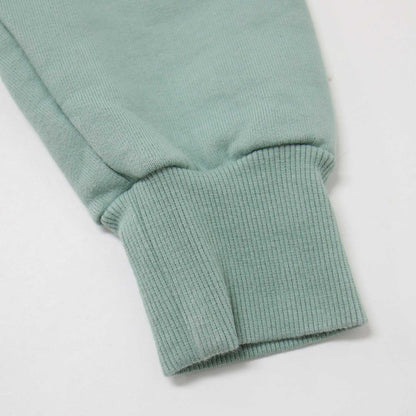 ロング ハーフジップ スウェット / LONG ZIP SWEAT SHIRT 長袖 プルオーバー 裏起毛 コットン