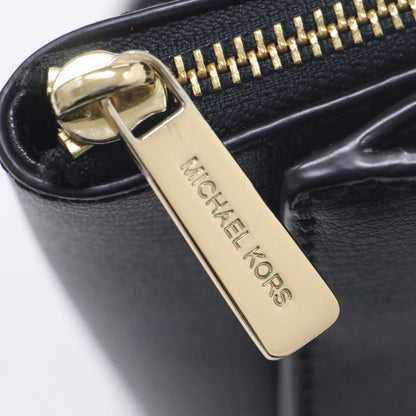 2WAY レザー ハンドバッグ / ショルダーバッグ チェーンショルダー ロゴ ゴールド金具