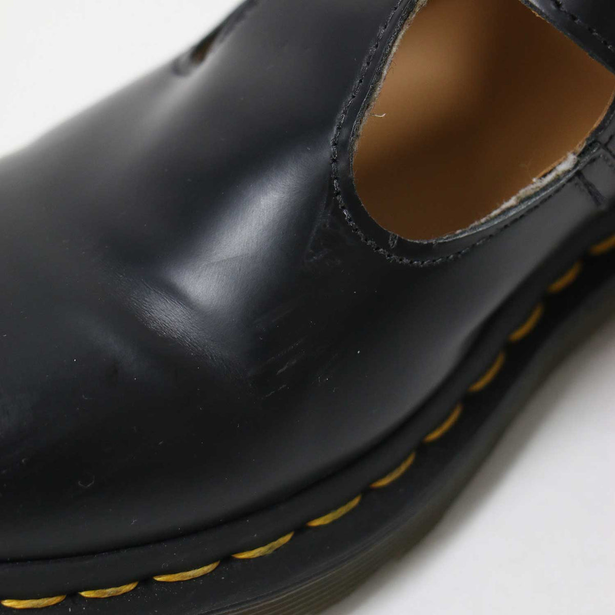 ポリー Tバー シューズ / POLLEY メリージェーン バックル ストラップ スムースレザー