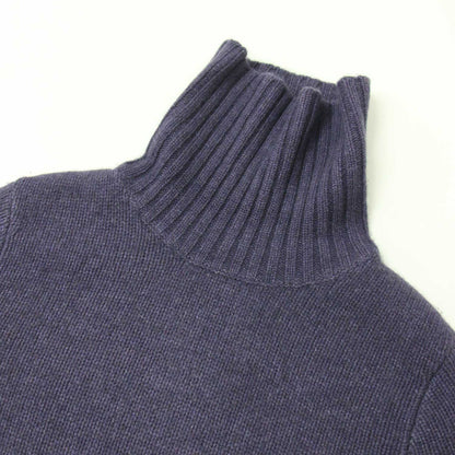ウール カシミヤ タートルネック ニット / 長袖 プルオーバー ヴィンテージ
