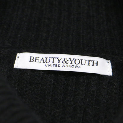 24秋冬 ボリュームスリーブ タートルネック ニット プルオーバー / ショート丈 長袖 ウール フォックス