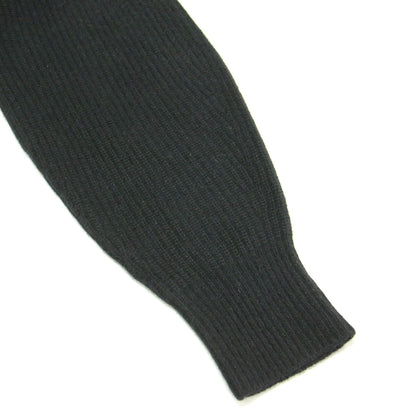 24秋冬 ボリュームスリーブ タートルネック ニット プルオーバー / ショート丈 長袖 ウール フォックス