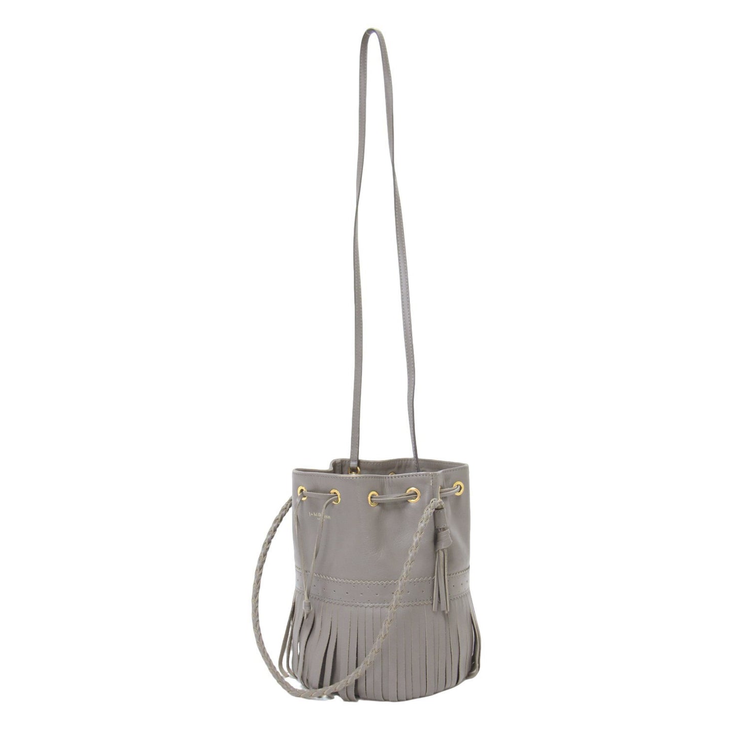 フリンジ カーニバル ショルダーバッグ / FRINGE CARNIVAL BAG 2WAY 巾着 ロゴ レザー 本革 牛革