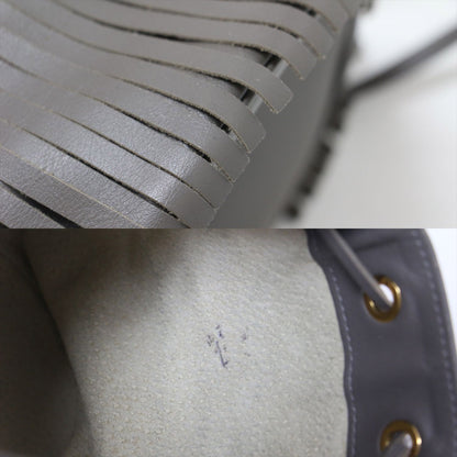 フリンジ カーニバル ショルダーバッグ / FRINGE CARNIVAL BAG 2WAY 巾着 ロゴ レザー 本革 牛革