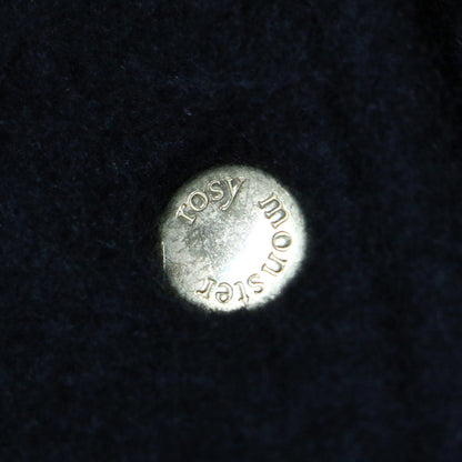 ポンチョ コート / オーバーサイズ ステンカラー ノーカラー シャギー ミドル丈