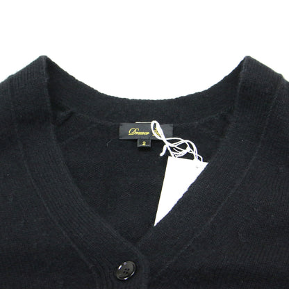 23秋冬 PRE2 5G 天竺編み カーディガン / ニット Vネック 長袖 ミドルゲージ ウール カシミヤ