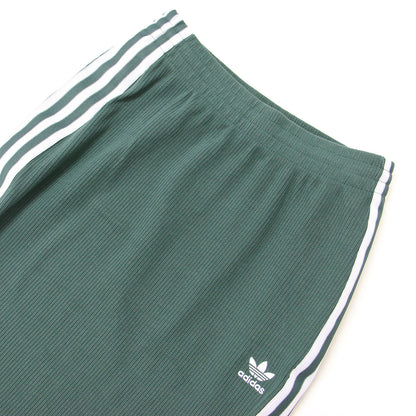 ニット タイト ロング スカート / コットン ポリエステル スリーストライプス