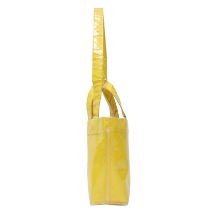 THE トートバッグ / PVCBag ショルダーバッグ ビニール 紙 ロゴ クリア