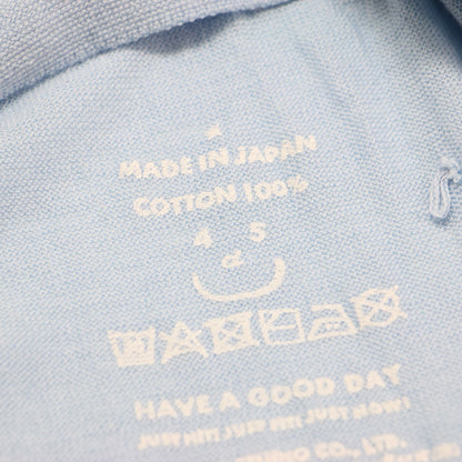 908超ガーゼヨックネック / ニット Tシャツ ロンT 長袖 ホールガーメント コットン