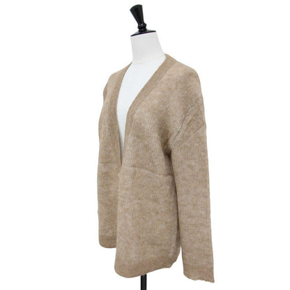 アルパカ ウール ニット カーディガン / ALPACA SOFT 3 LAYER CARDI 長袖 Vネック ローゲージ