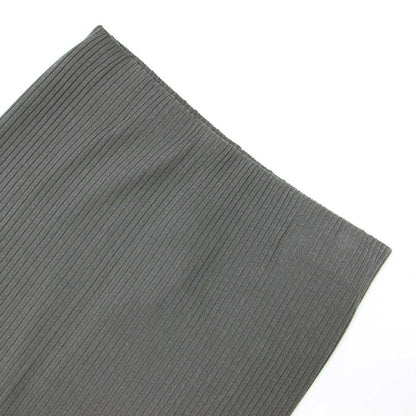 トタンテレコ タイト スカート / ロング丈 スリット ウエストゴム コットン