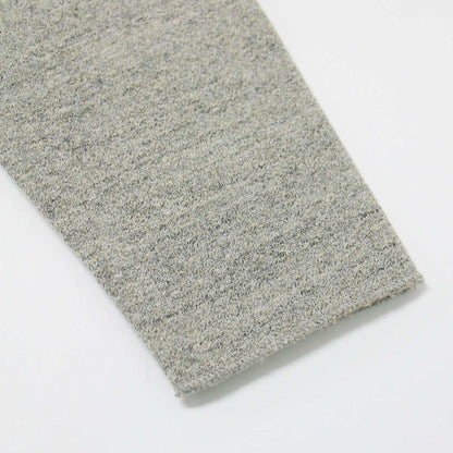 × yohaku 25春夏 吊り編み 茶綿 スウェット ロング カーディガン / 長袖 裏毛 パイル コットン ユニセックス