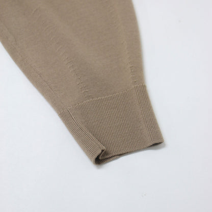 24秋冬 ハイネック バルーンスリーブ ニット / Lawrence Steff 長袖 ハイゲージ ウール ウォッシャブル