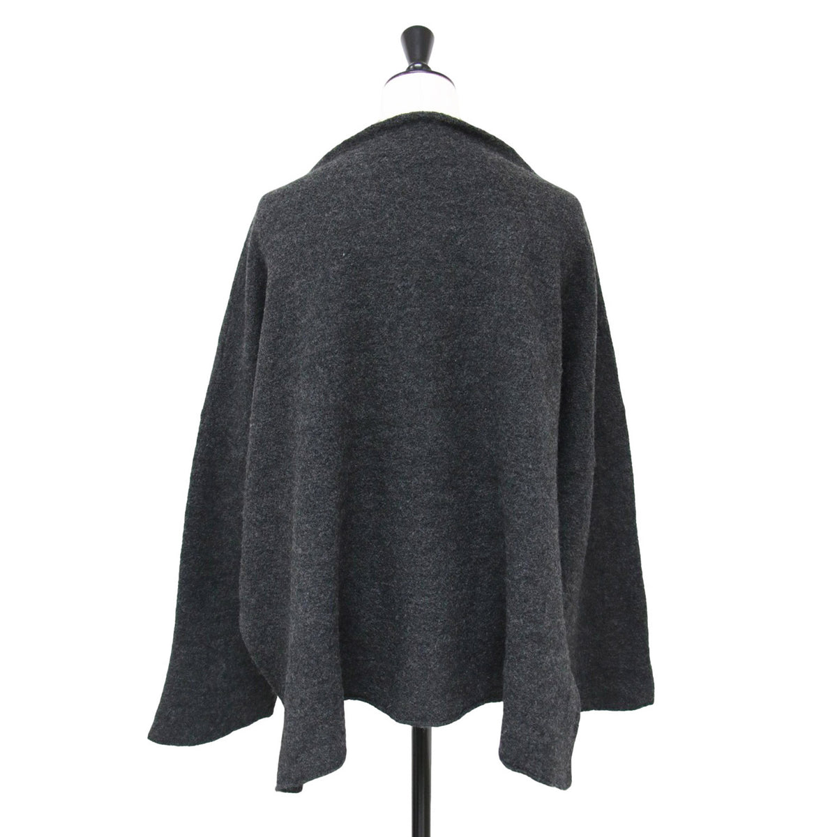 メリノボイル ボトル プルオーバー / ニット 長袖 ワイド スリット ウール