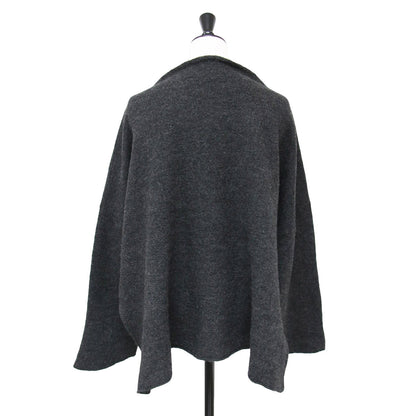 メリノボイル ボトル プルオーバー / ニット 長袖 ワイド スリット ウール