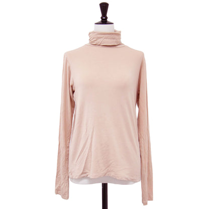 タートルネック プルオーバー / カットソー 長袖 バンブーレーヨン ストレッチ