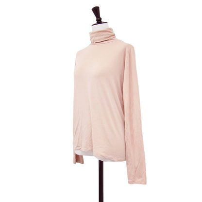 タートルネック プルオーバー / カットソー 長袖 バンブーレーヨン ストレッチ