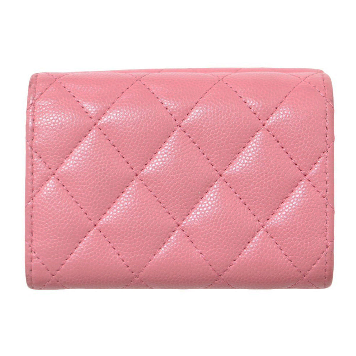 マトラッセ ココマーク クラシック スモール フラップ ウォレット キャビアスキン AP0230 / 三つ折り財布 コンパクトウォレット CHANEL WALLET