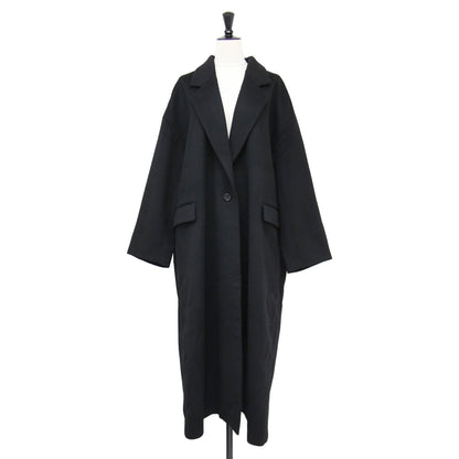 22秋冬 カシミヤ オーバー コート / CASHMERE OVER COAT チェスターコート ロング オーバーサイズ