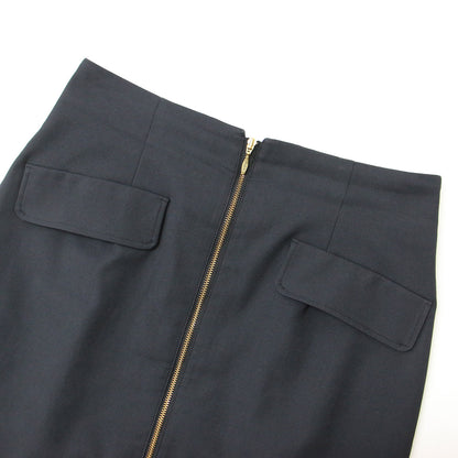 sophi ジップ タイト スカート / ミディ丈 膝下