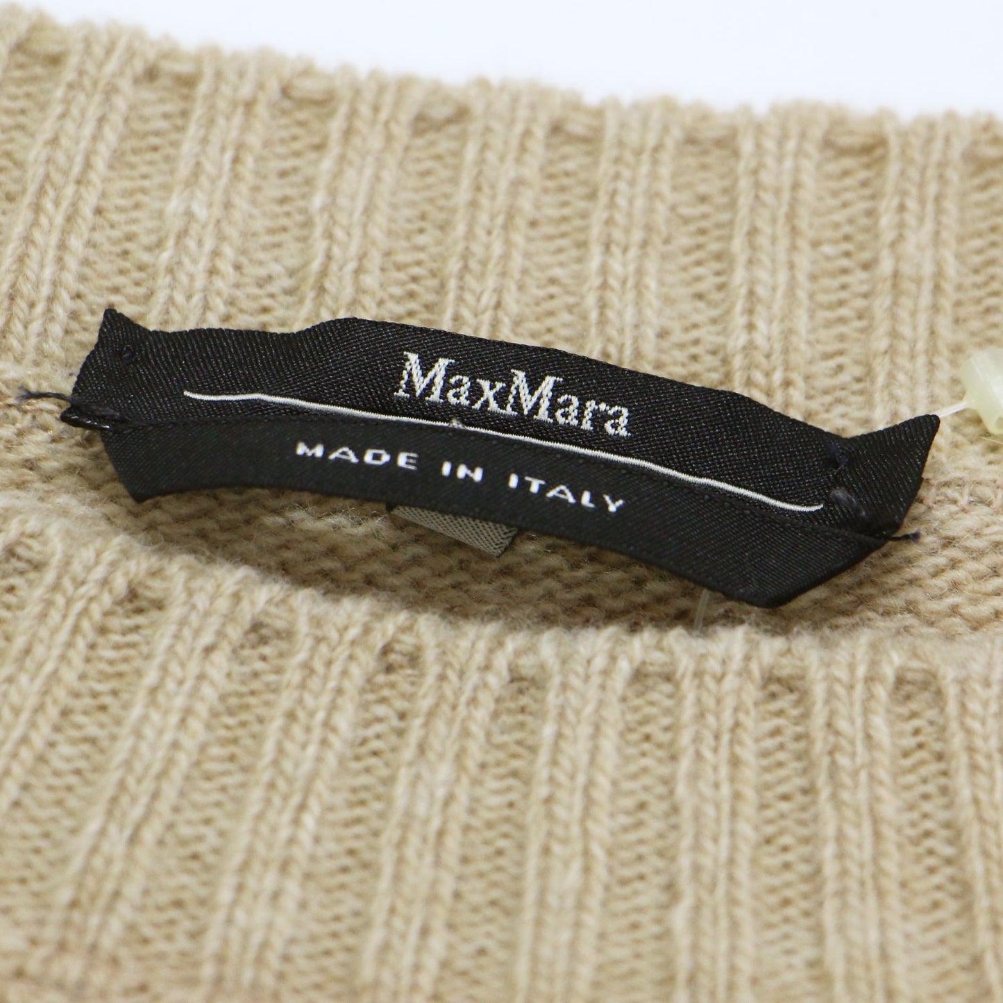 ウール クルーネック プルオーバー ニット / セーター 長袖 ラグランスリーブ