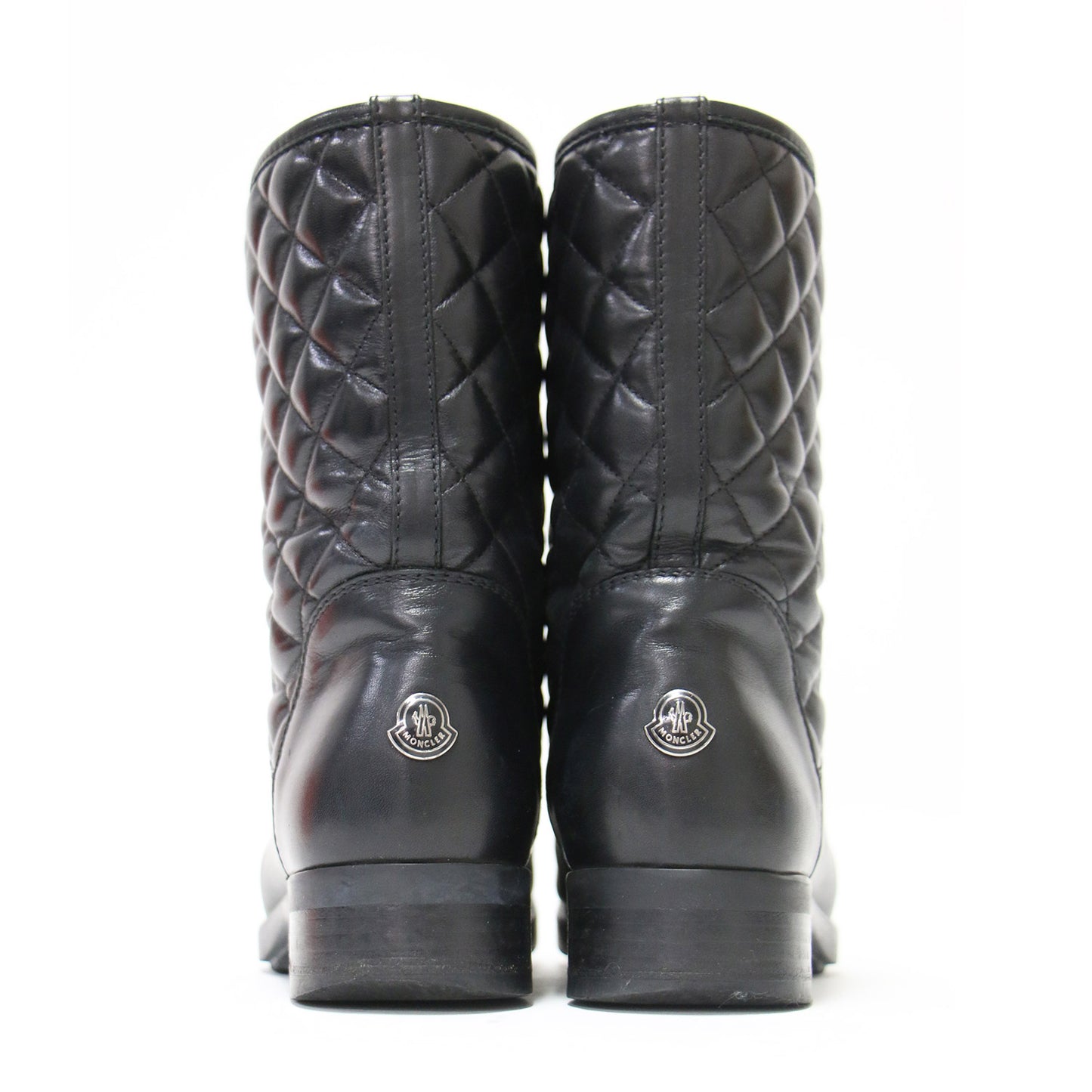 ニュー ピカデリー キルティング レザー ブーツ / NEW PICCADILLY ショートブーツ ミドル丈 ラウンドトゥ