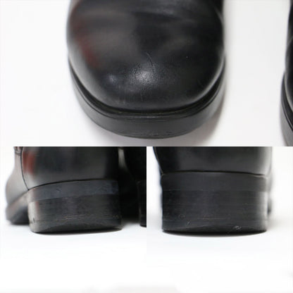 ニュー ピカデリー キルティング レザー ブーツ / NEW PICCADILLY ショートブーツ ミドル丈 ラウンドトゥ