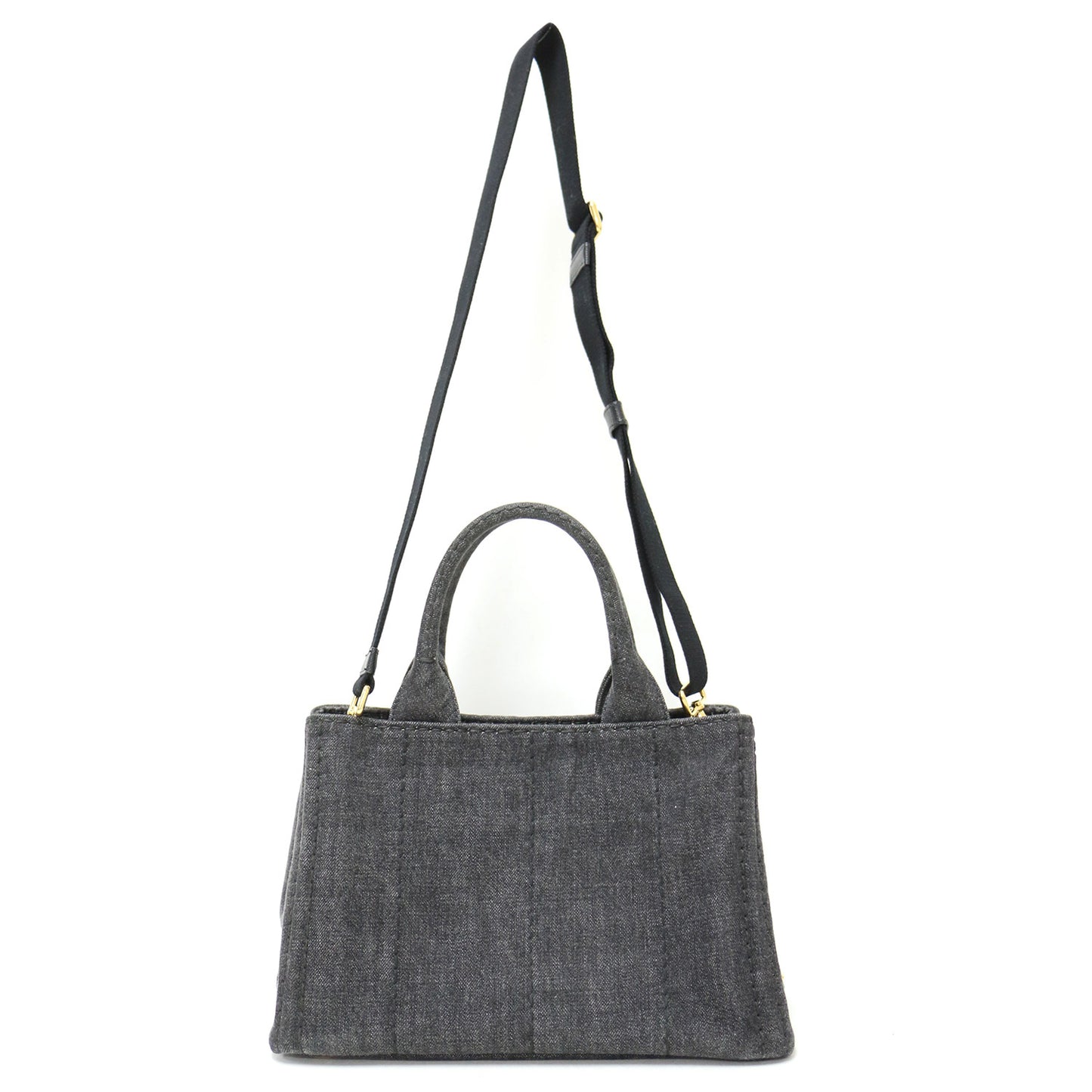 カナパ デニム 2WAY トートバッグ 1BG439 / CANAPA ハンドバッグ ショルダー ロゴ プリント
