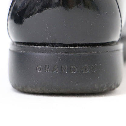 グランド アンビション トロイ ペニー スリップオン スニーカー / コインローファー フラット エナメル レザー