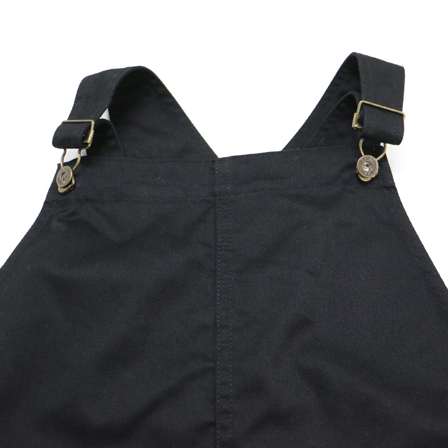 × SHIPS 別注 ジャンパースカート / オーバーオール ロング丈 スリット コットン