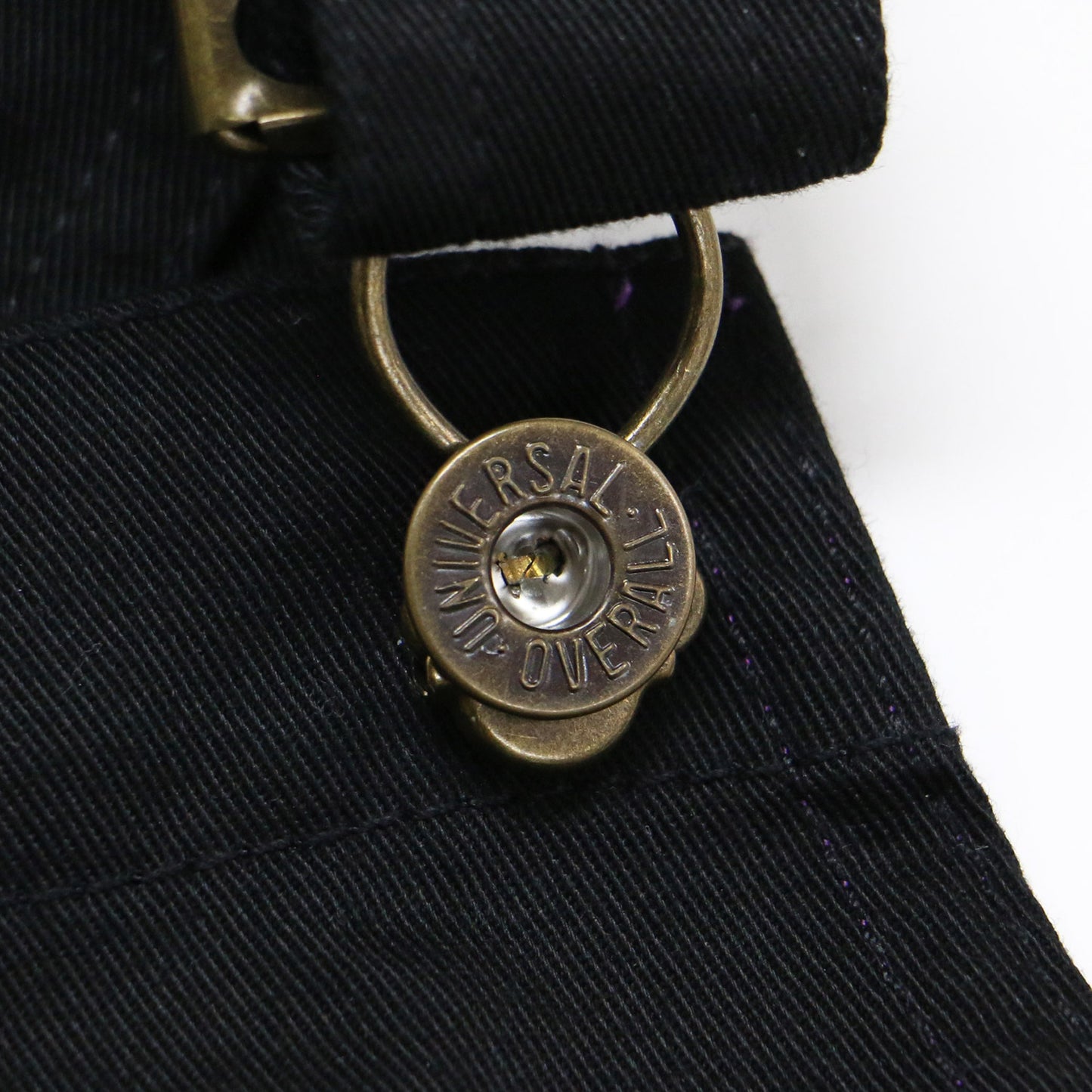 × SHIPS 別注 ジャンパースカート / オーバーオール ロング丈 スリット コットン