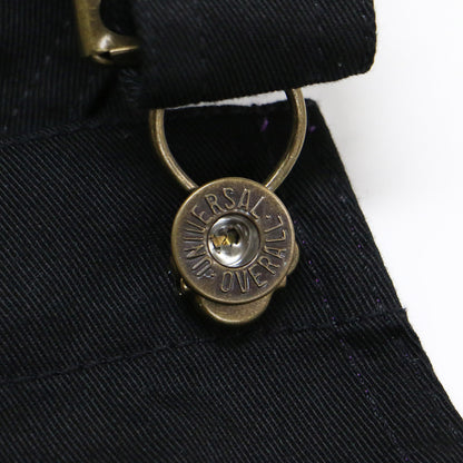 × SHIPS 別注 ジャンパースカート / オーバーオール ロング丈 スリット コットン