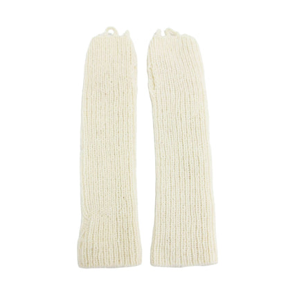 ニット アームウォーマー / Knit Arm Warmer リブ編み ウール