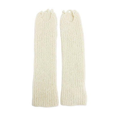 ニット アームウォーマー / Knit Arm Warmer リブ編み ウール