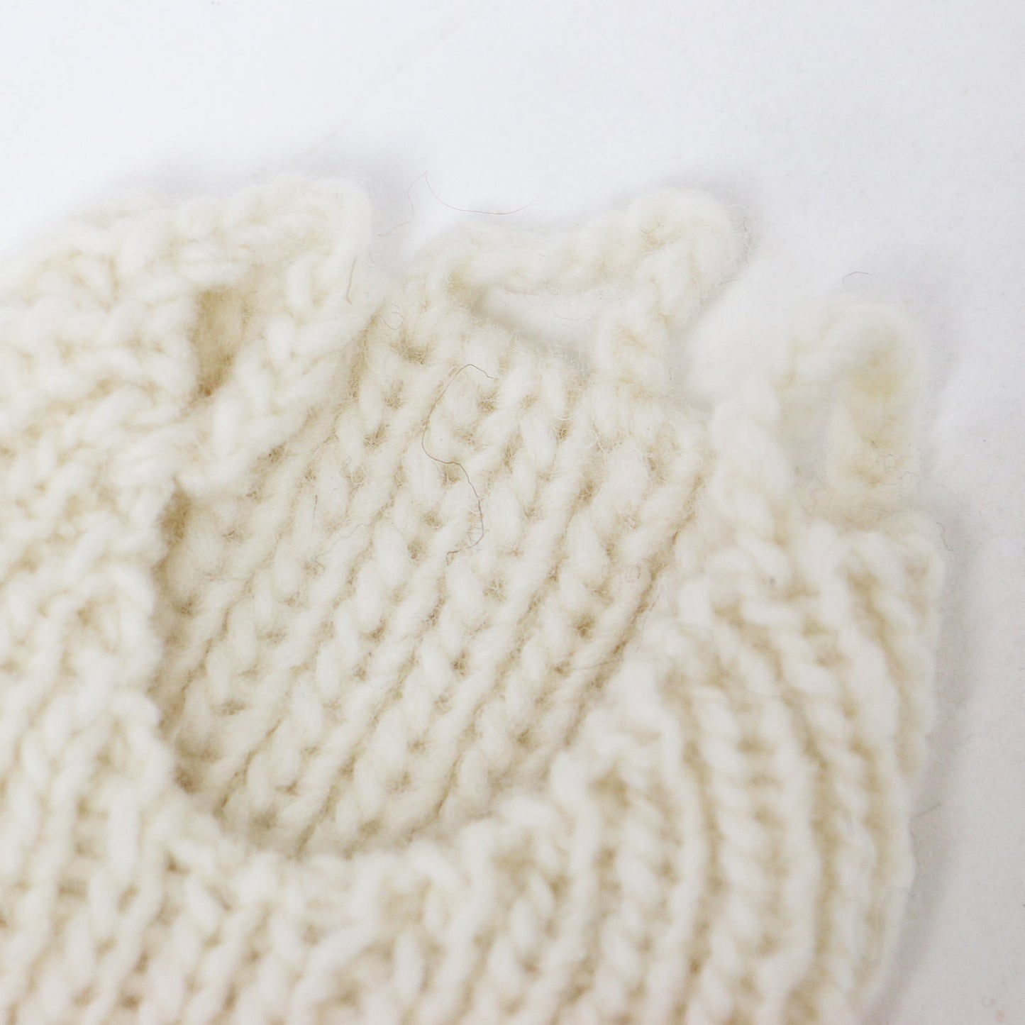 ニット アームウォーマー / Knit Arm Warmer リブ編み ウール